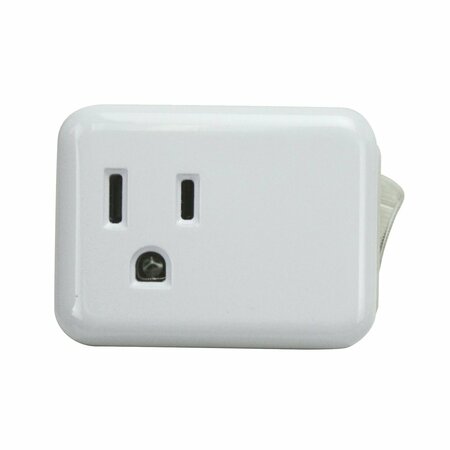 POWERZONE Tap Cube 1-Outlet W/On-Off Sw ORES001